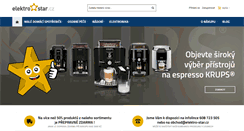 Desktop Screenshot of elektro-star.cz